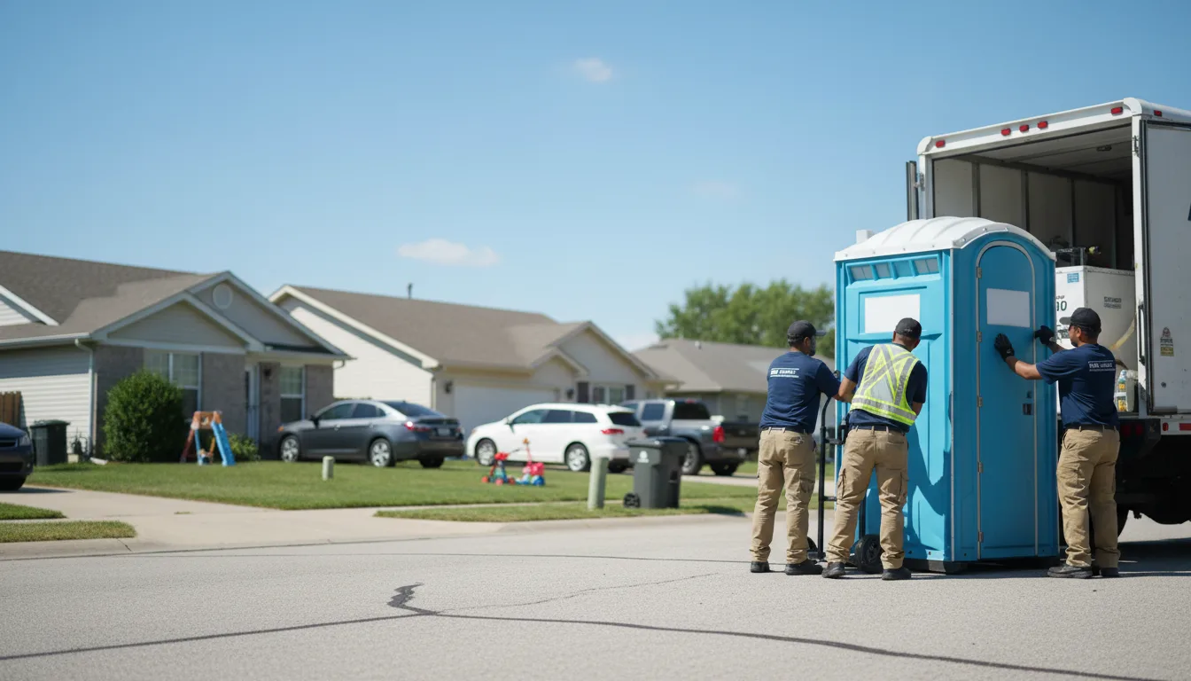 Standard Porta Potty Rentals in Birmingham, MI near me